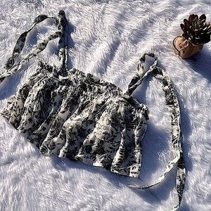 American Eagle Tie Strap Crop Top